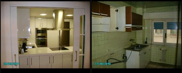 Foto: Reforma Integral Cocina, antes y Después de Ryc #1303062 ...