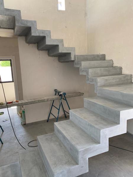 Foto: Escalera de Microcemento de Aplicaciones De Microcemento Jumsa ...