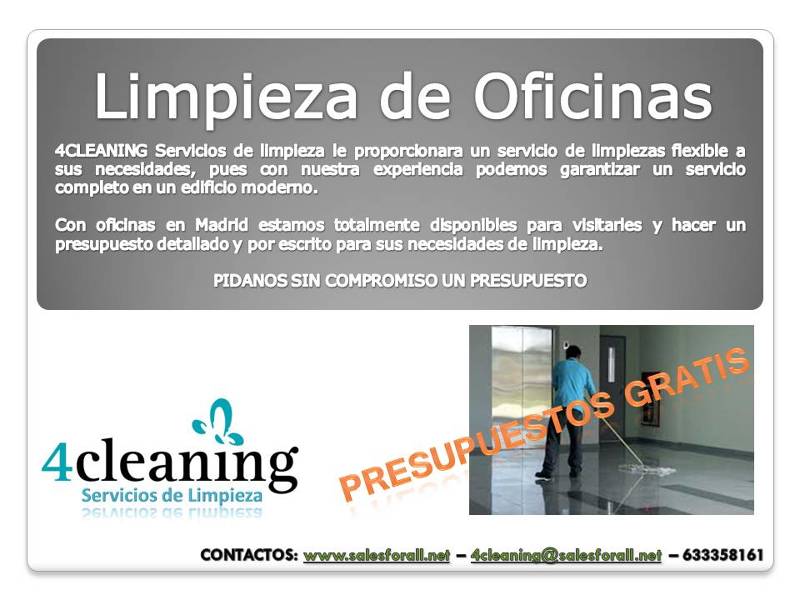 Limpieza de Oficinas