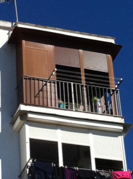 Foto Persianas Balconera De Sistema De Aluminios Hispalense S L 