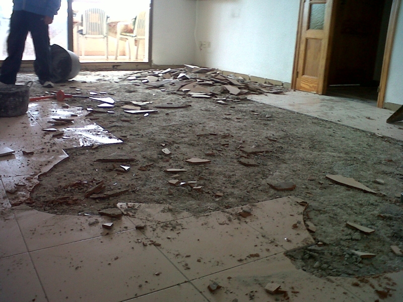 picando suelo