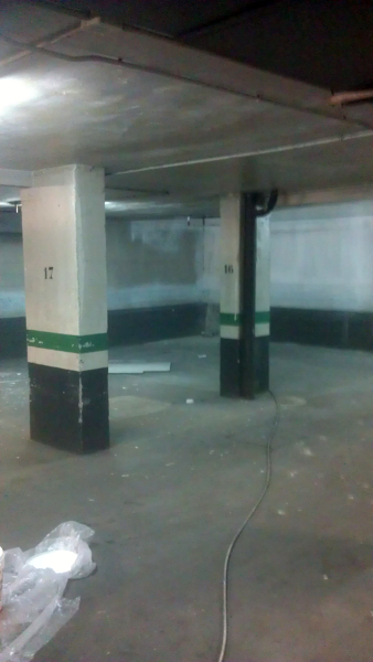 Pintura garaje de dos plantas