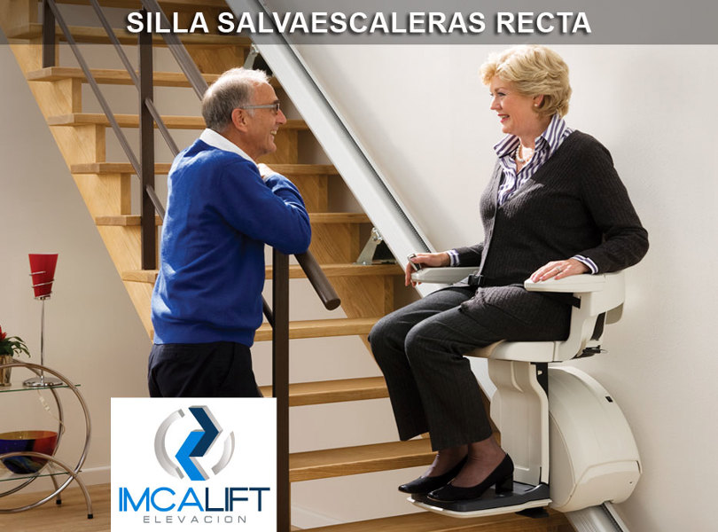 Silla Salvaescaleras Recta - Silla sube escaleras para tramos rectos