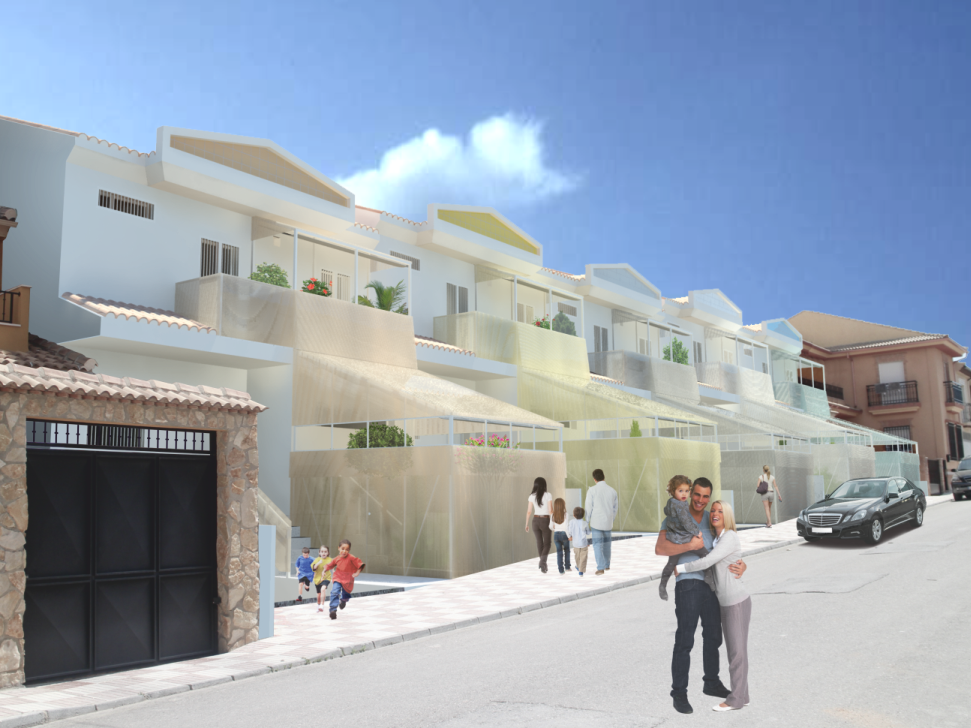 CASAS ADOSADAS BIOCLIMÁTICAS
