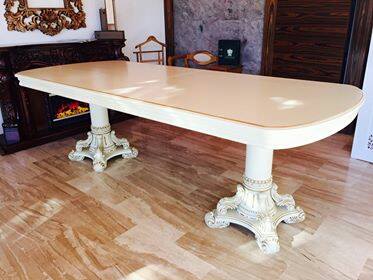 Mesa grande de madera