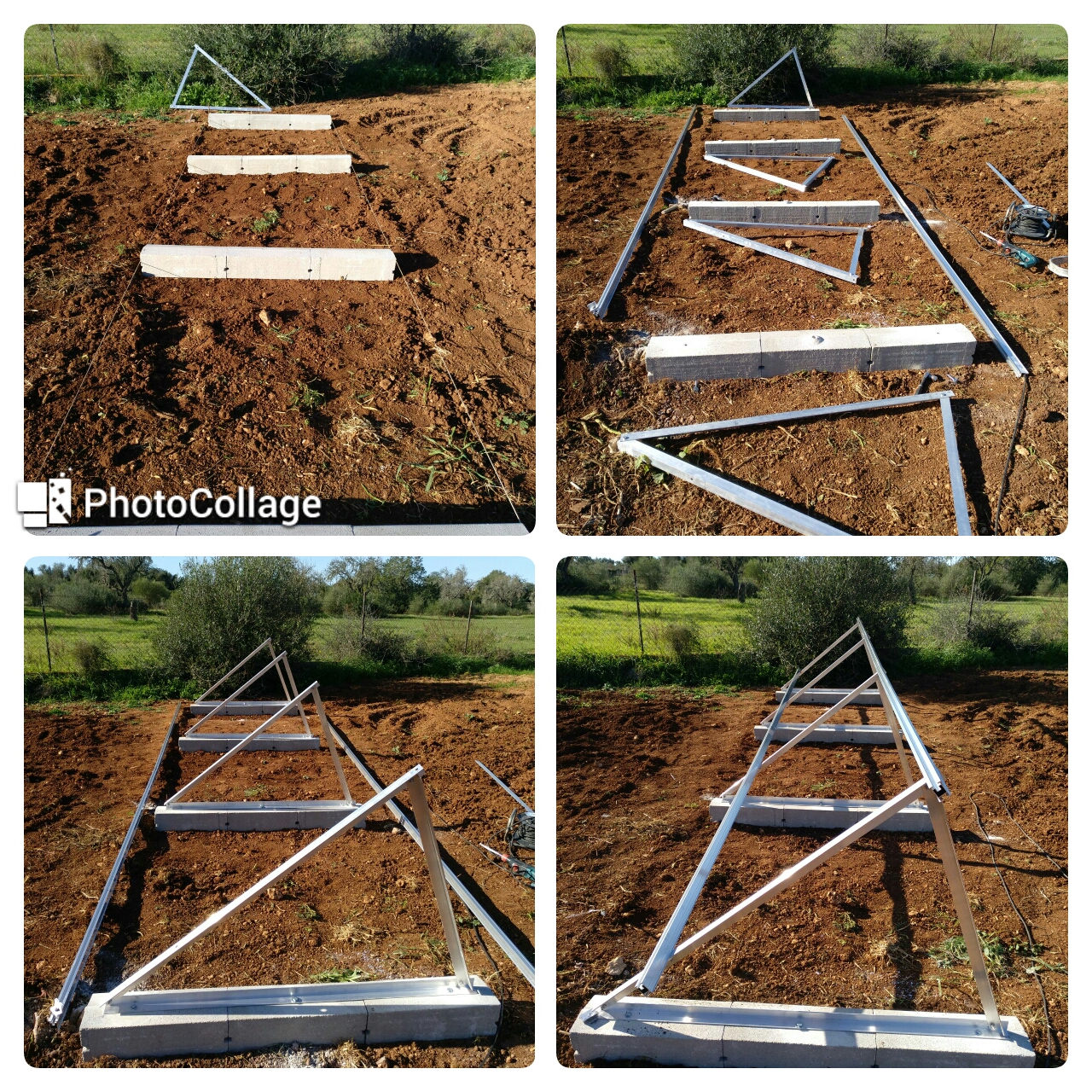 Instalación estructura suelo
