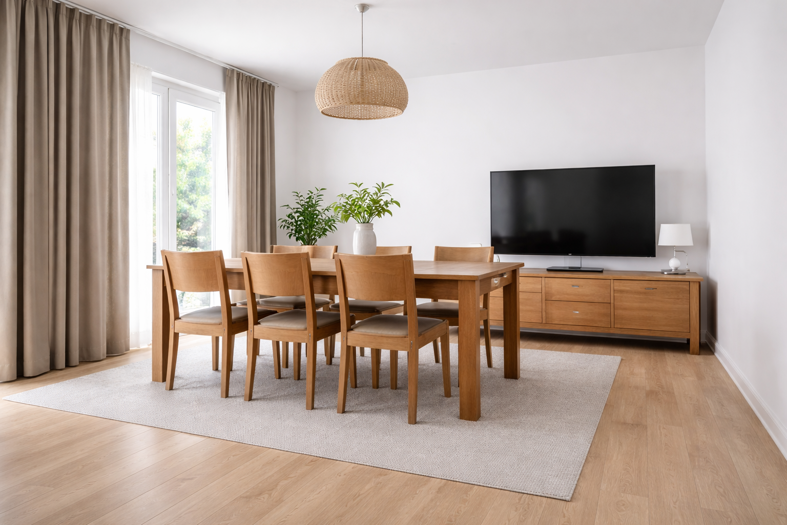 Comedor pintado