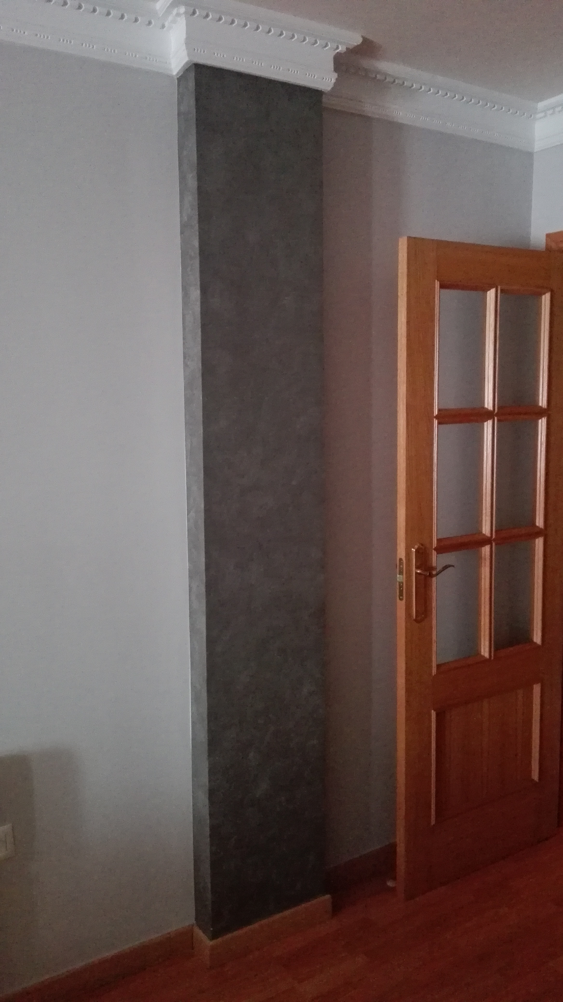 Columna trapeada
