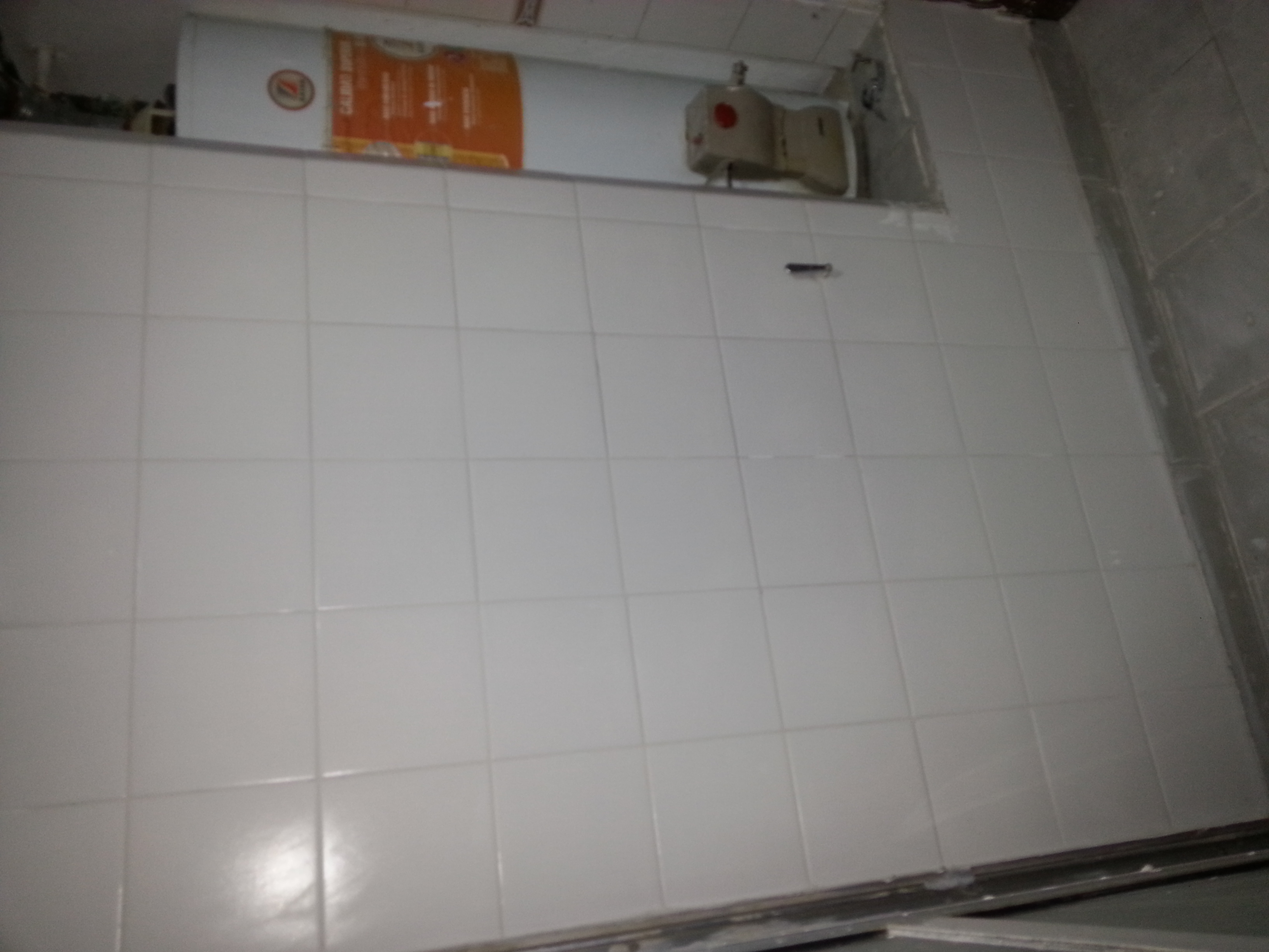 Colocación de cerámicas.
