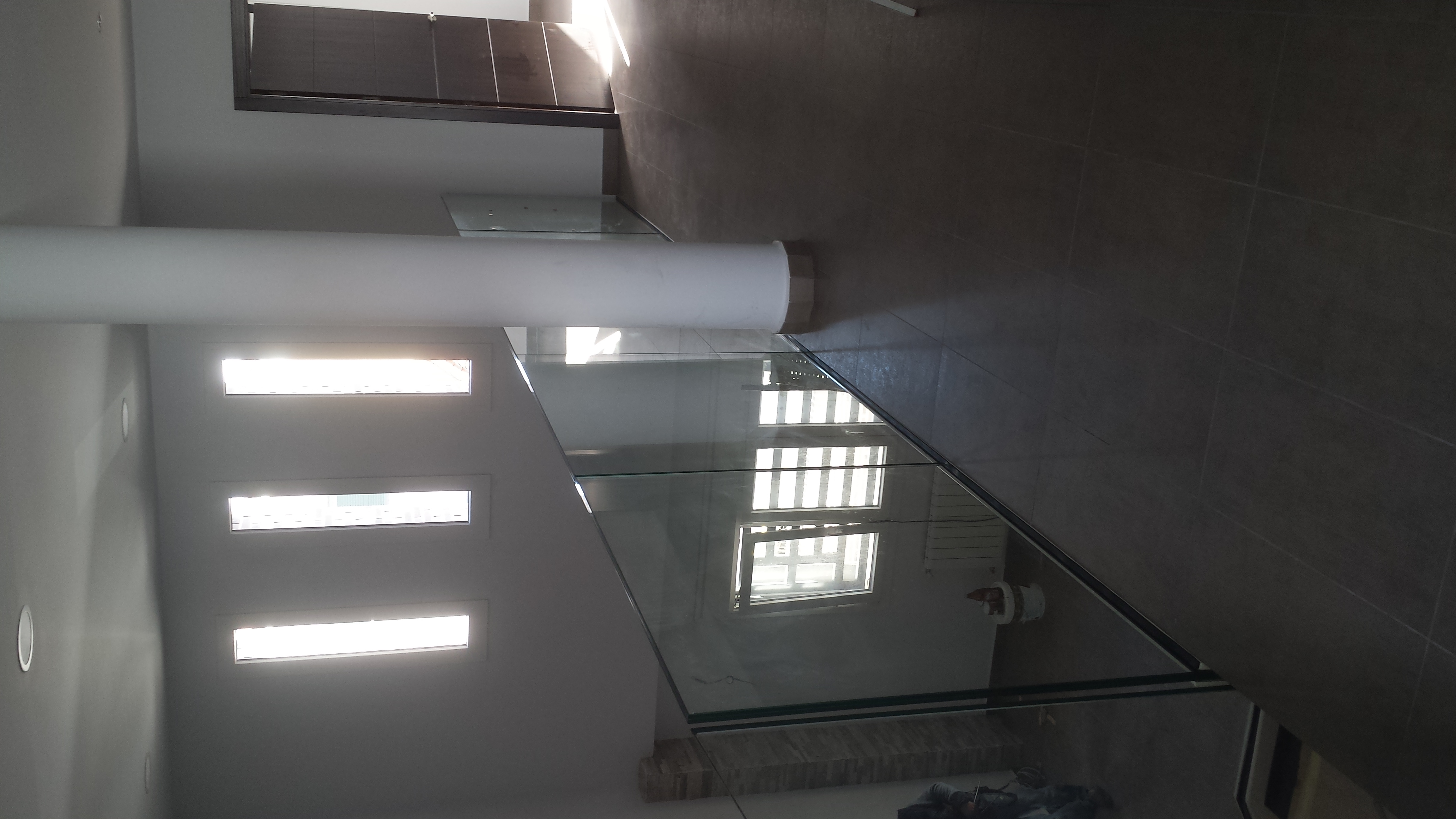 baranda de cristal