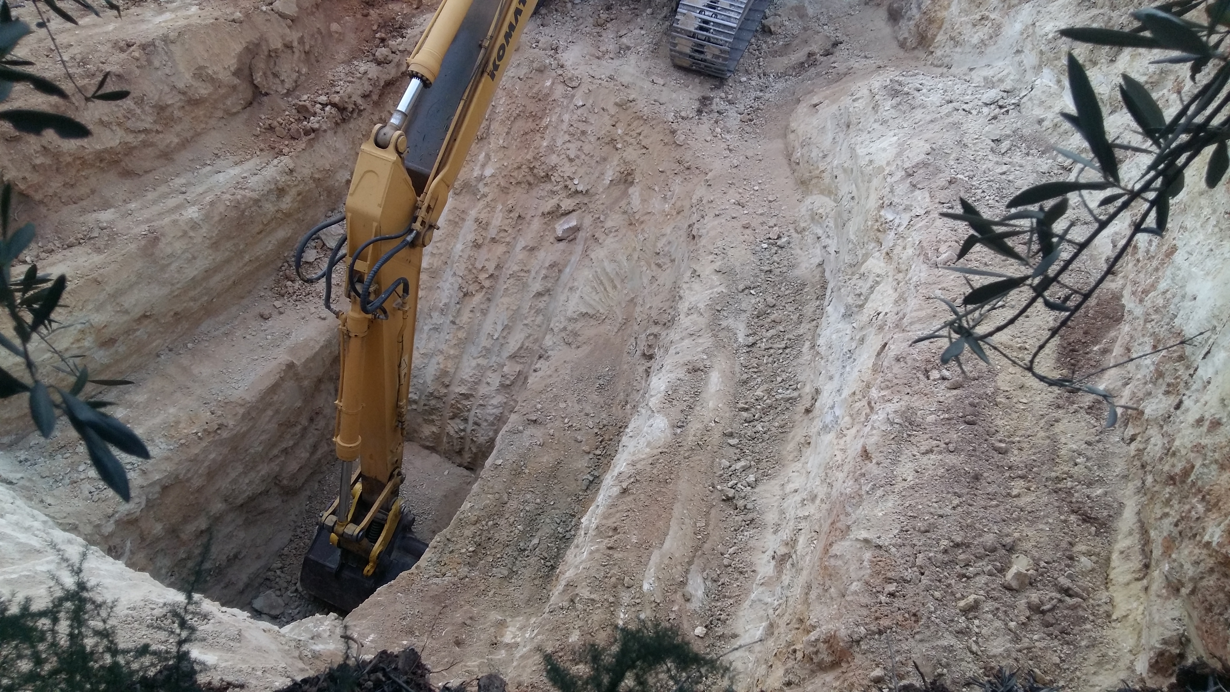 Excavación de inca