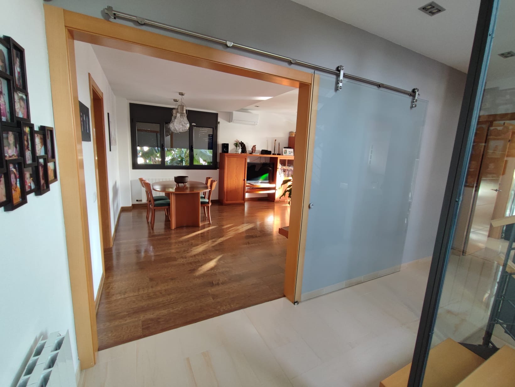 Puerta corrediza cristal