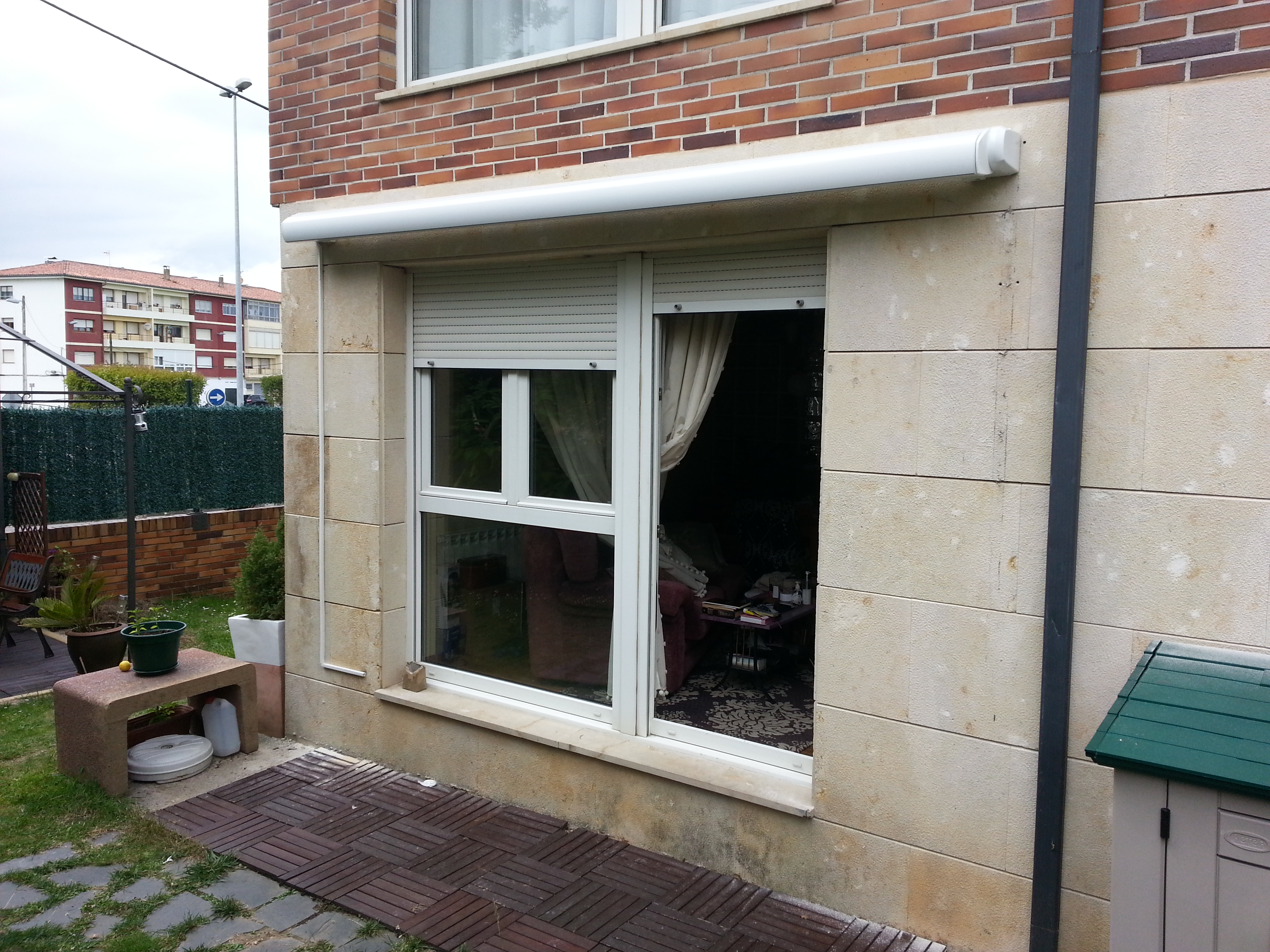 Toldo cofre