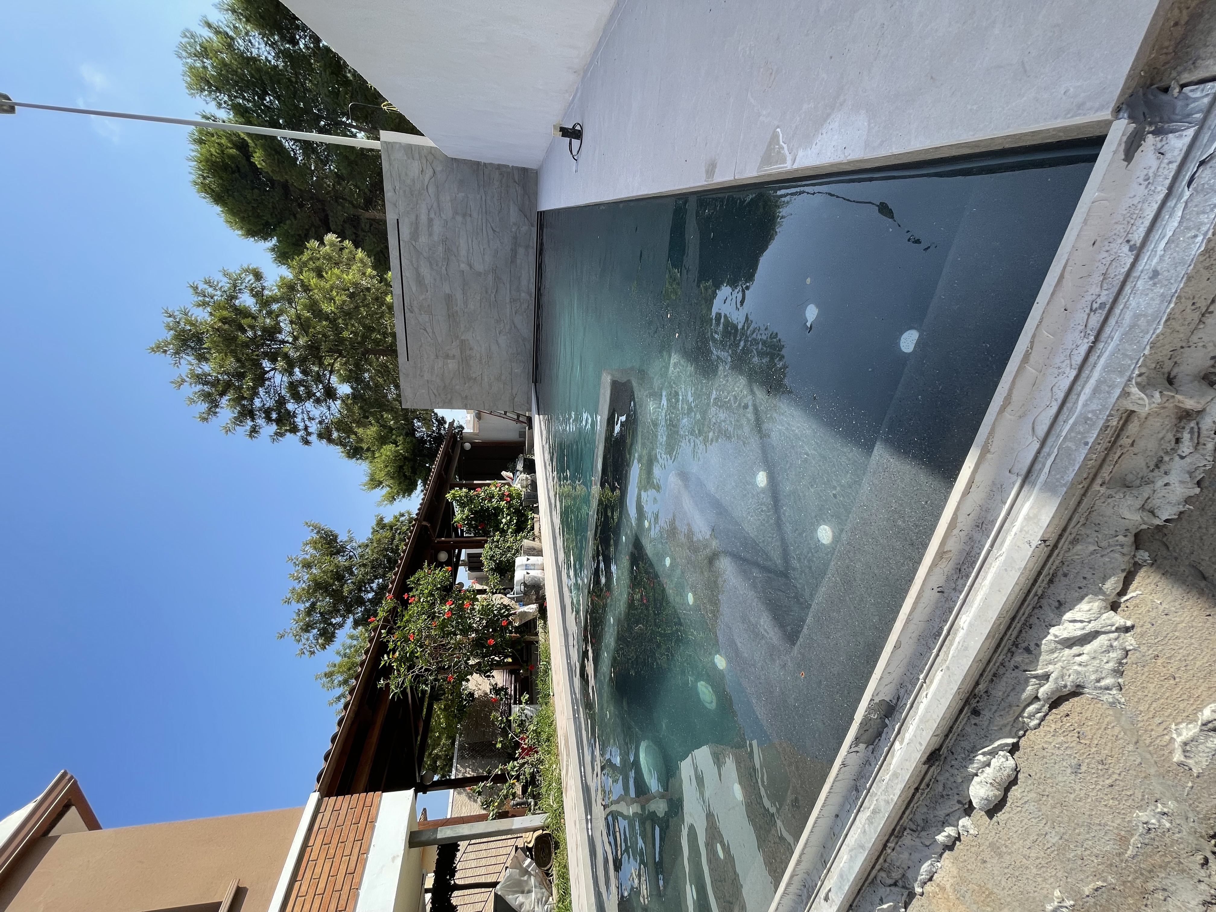 Piscina revestimiento continuo