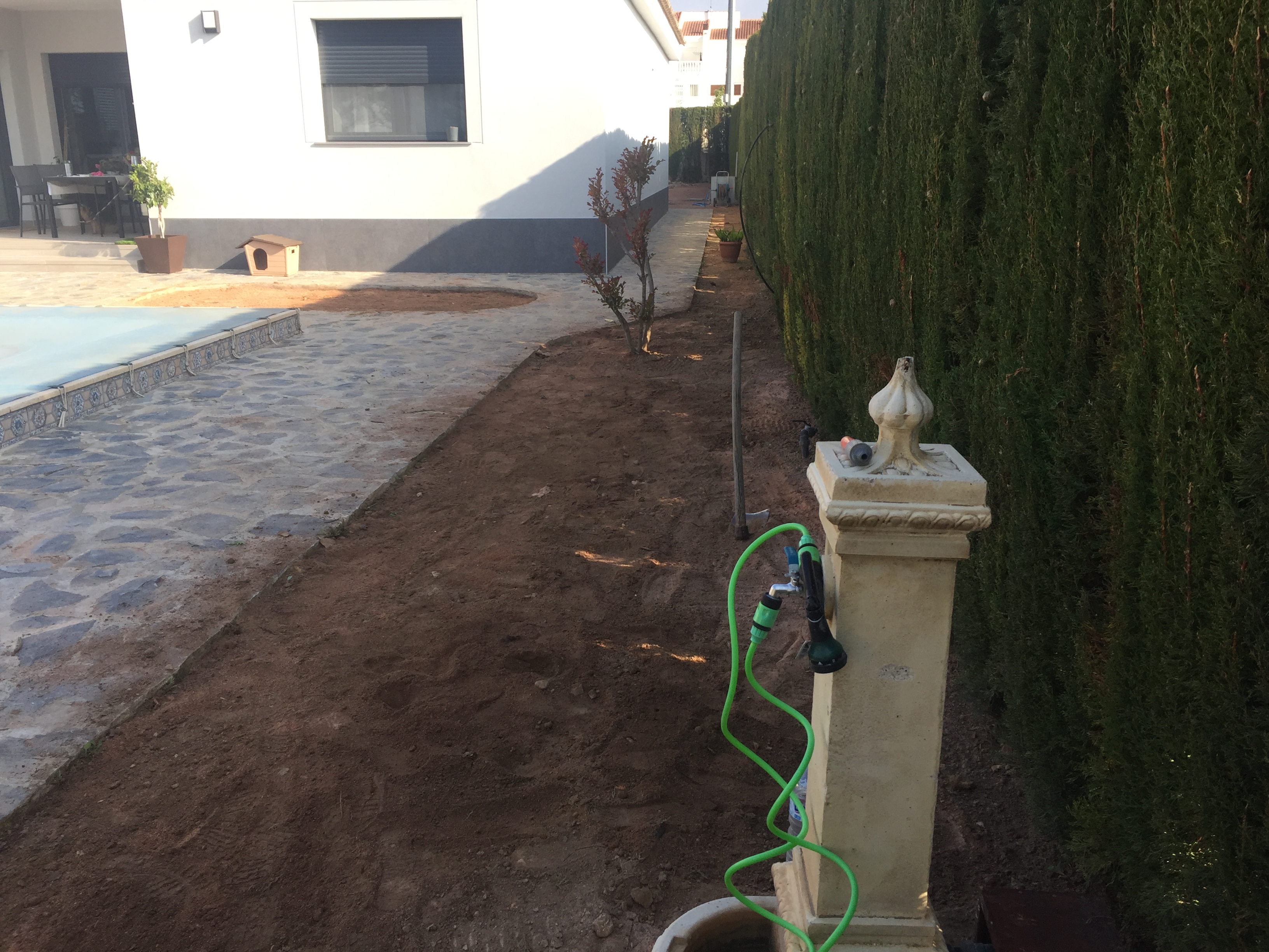 Retirada de malas hierbas