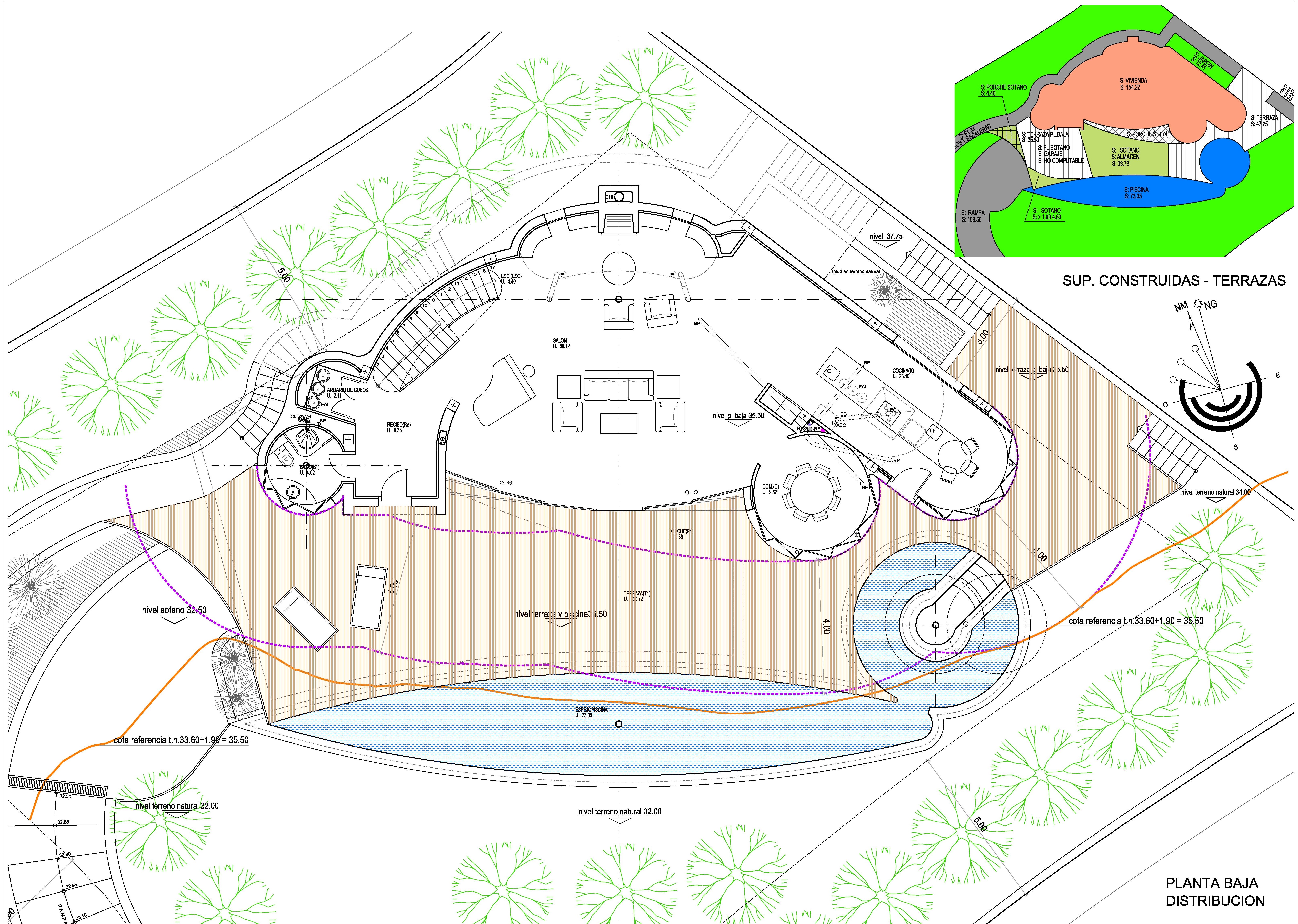 PLANTA CASA CHELE PORTAL NOUS - CALVIA