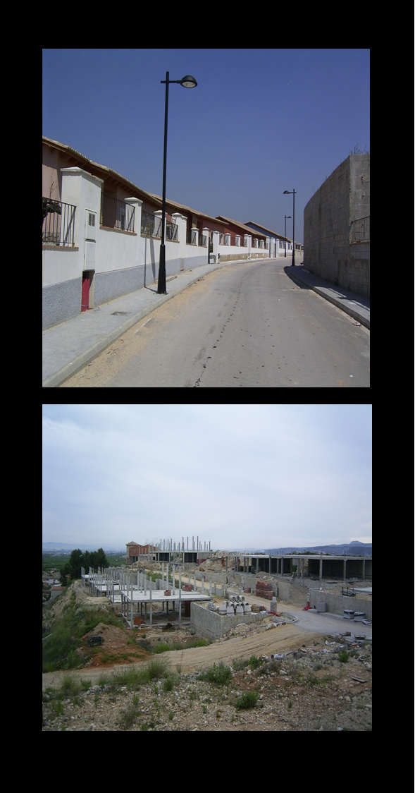 Obras de urbanización en la Bessana
