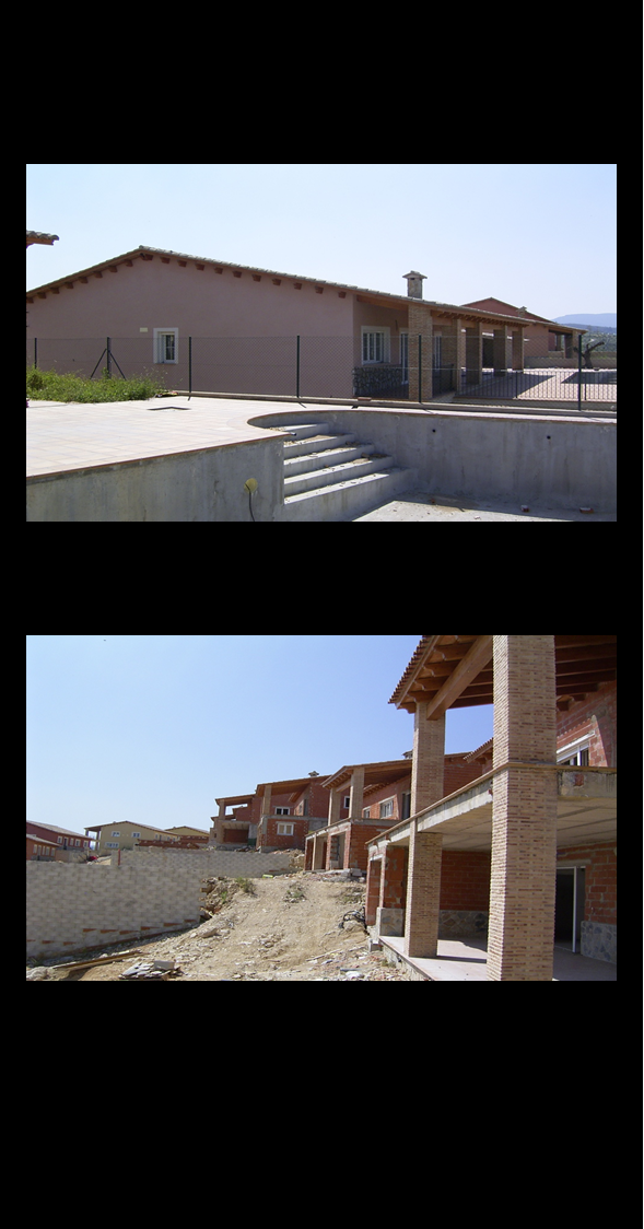 Obras de urbanización en la Bessana