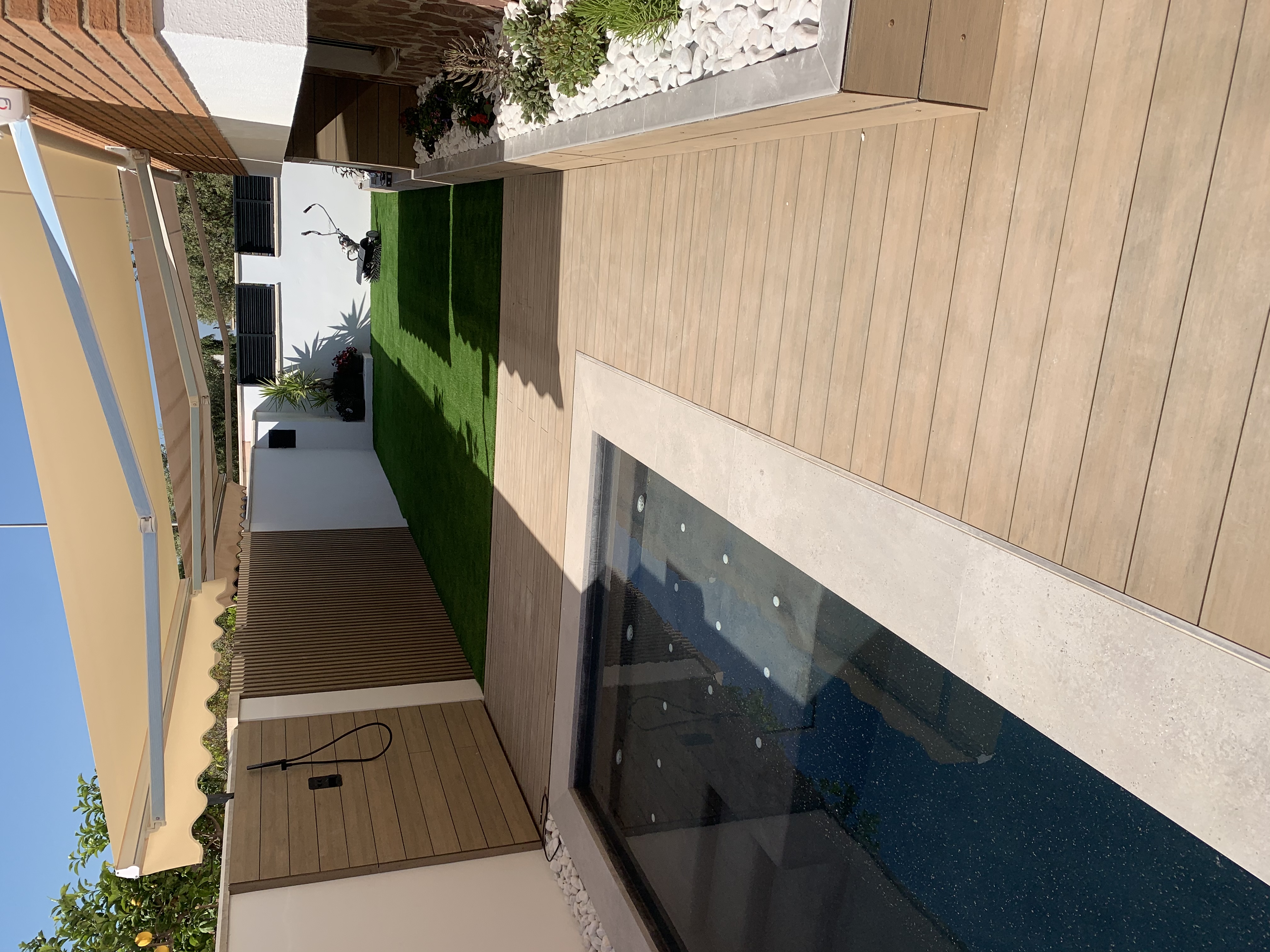 Diseño y ejecución espacio exterior