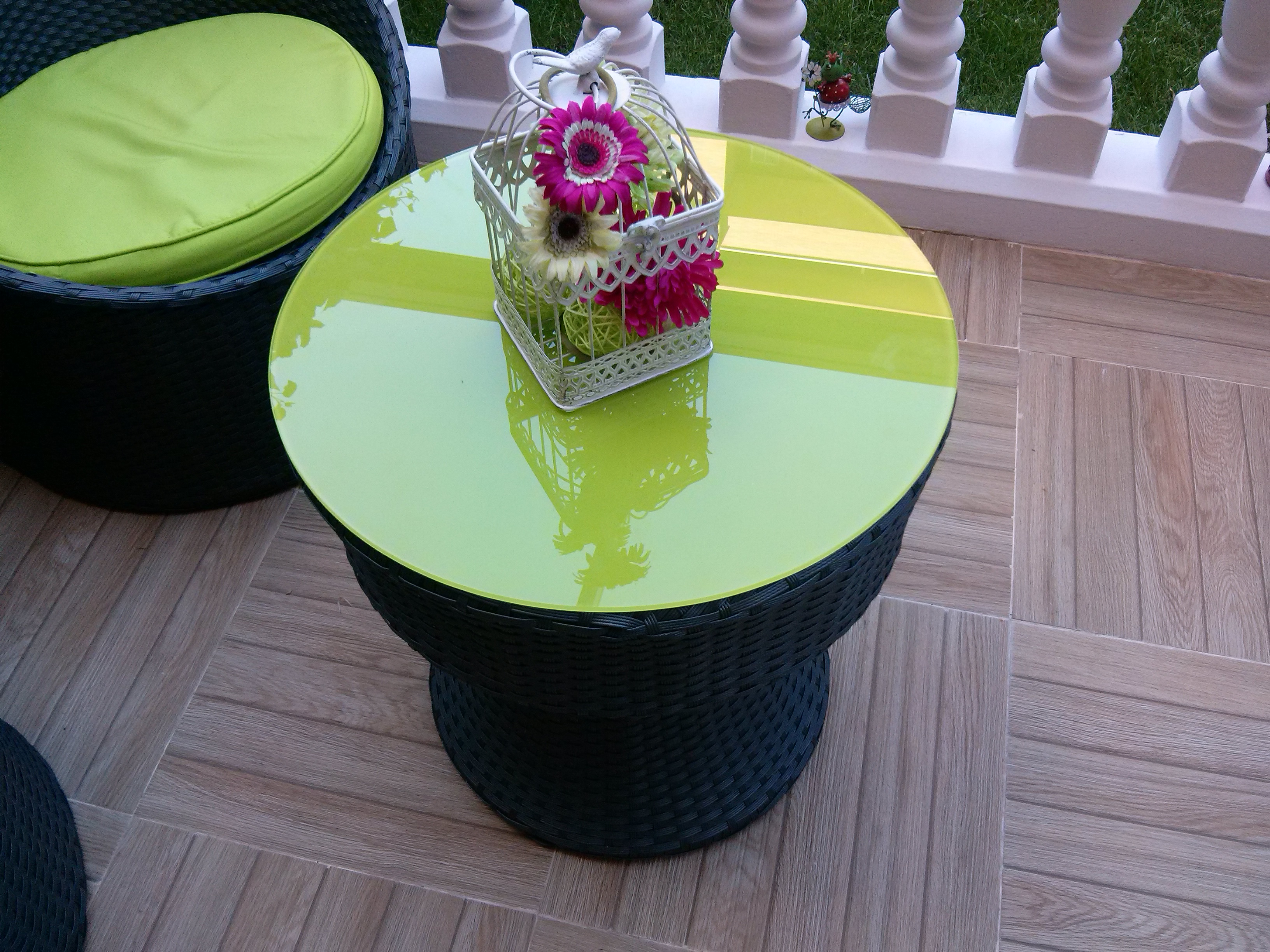 cristal pintado