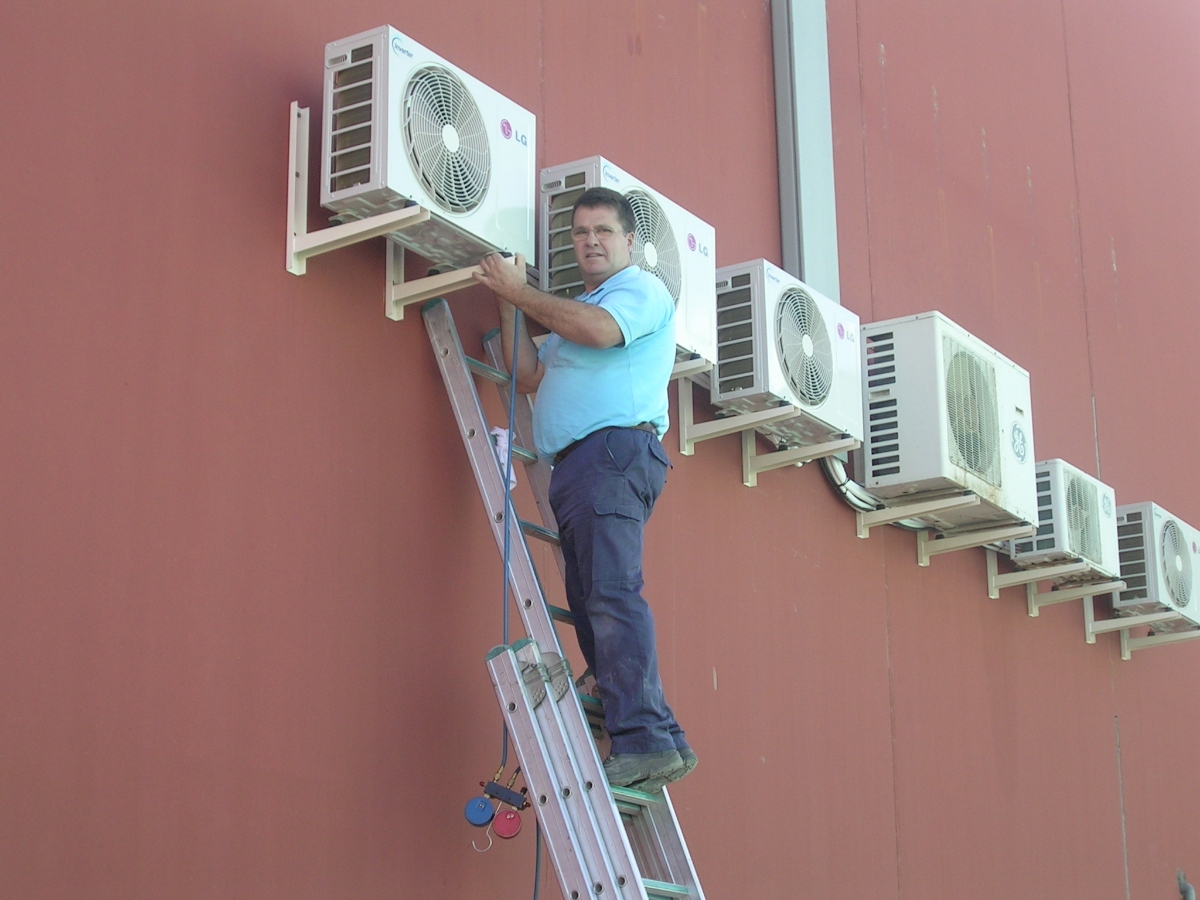 Climatización de oficinas.