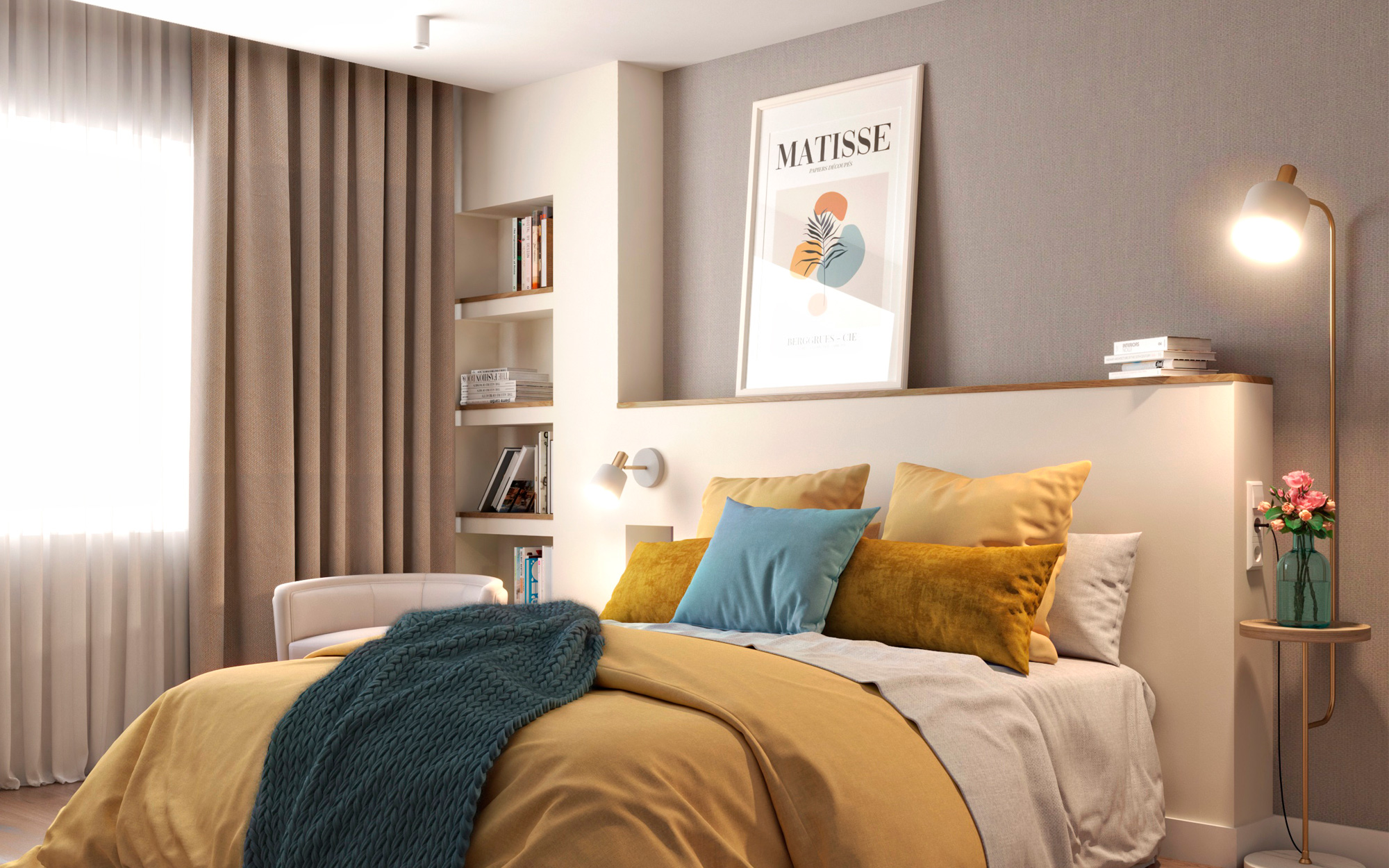 Dormitorio de matrimonio
