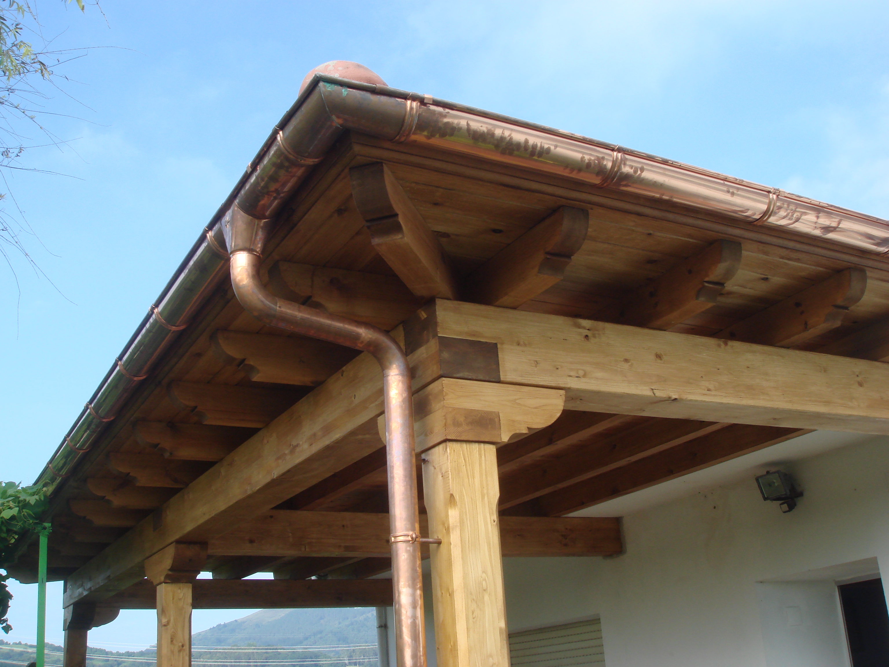 porches rusticos de madera