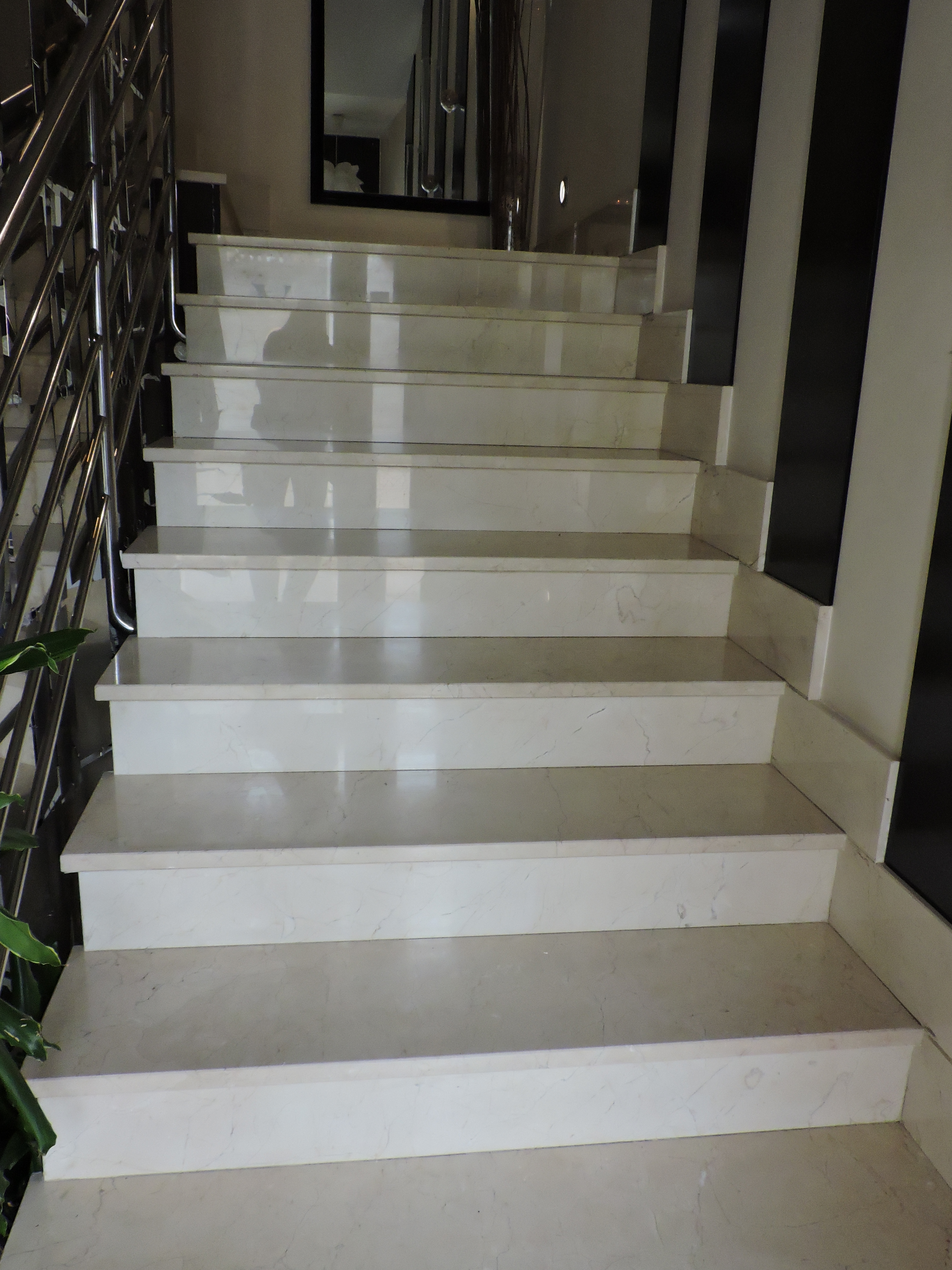 Escaleras.