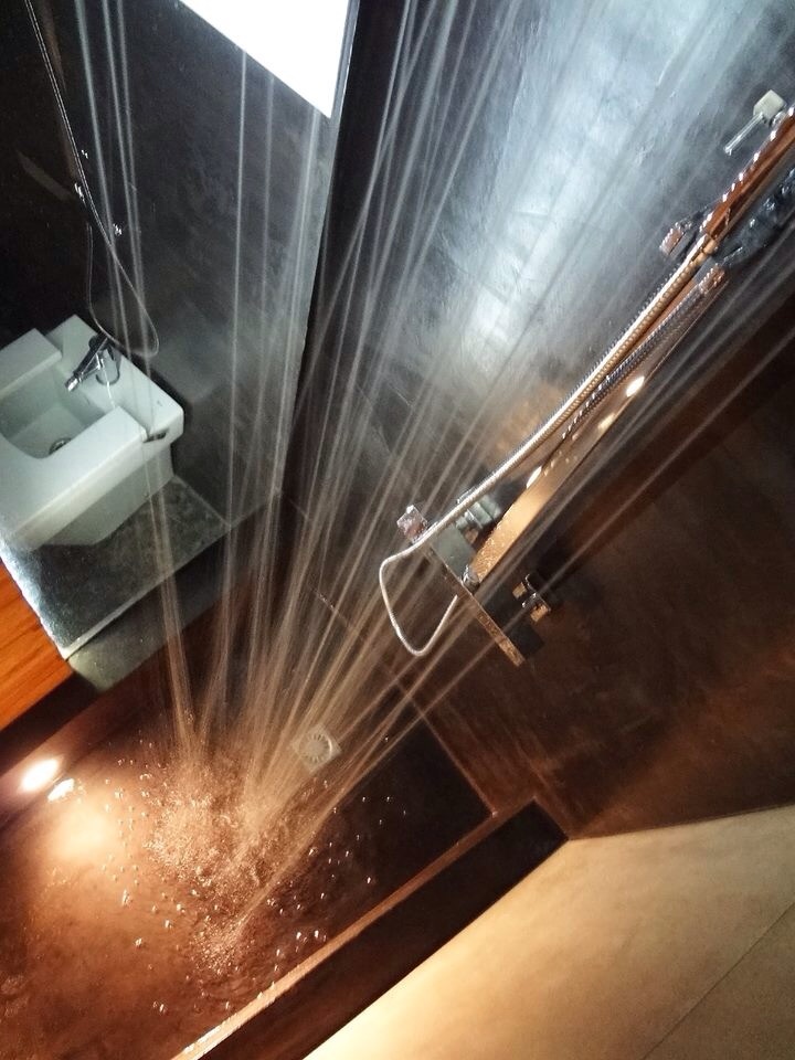 Ducha microcemento