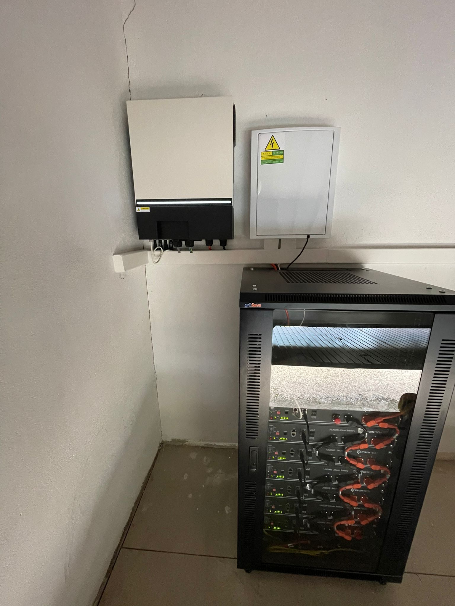 Instalación solar aislada de 7 kw