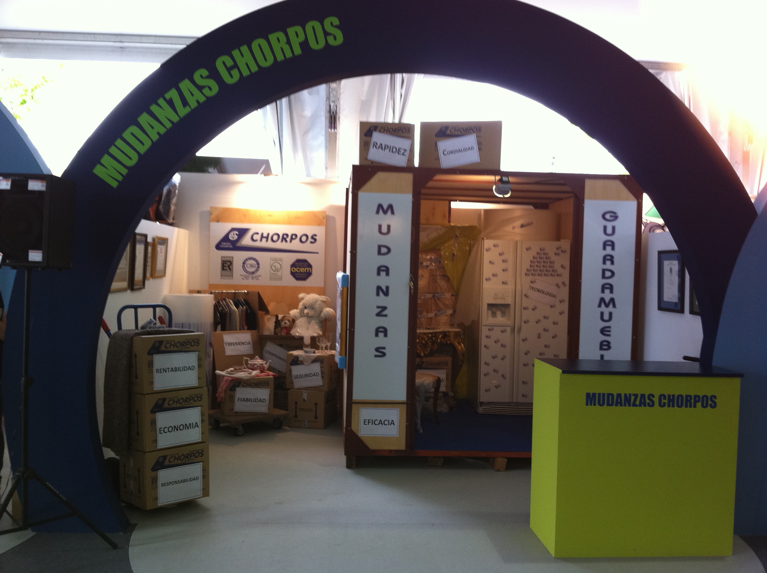 Exposcion de Mudanzas Chorpos