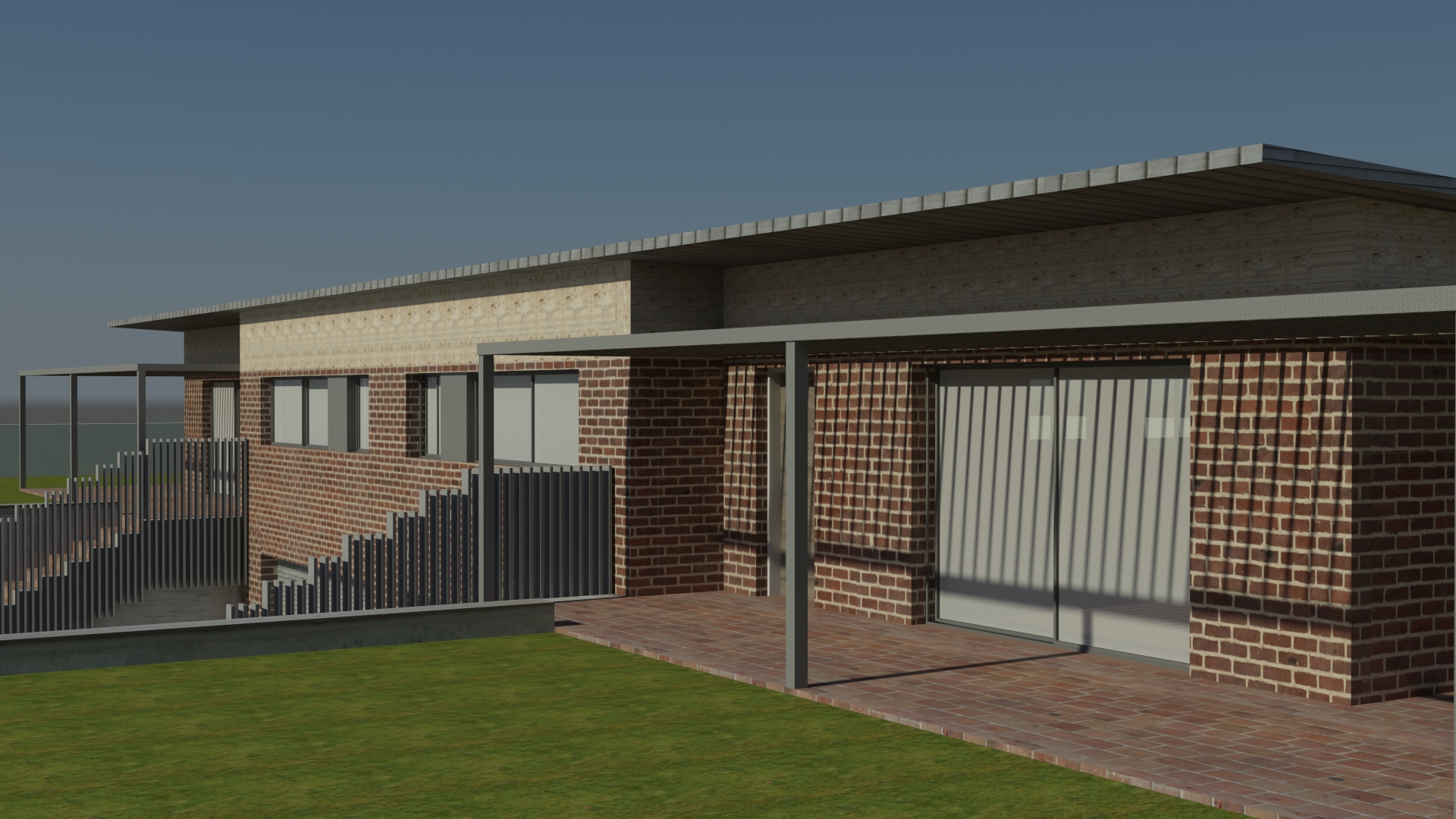 Proyecto vivienda bifamiliar aislada
