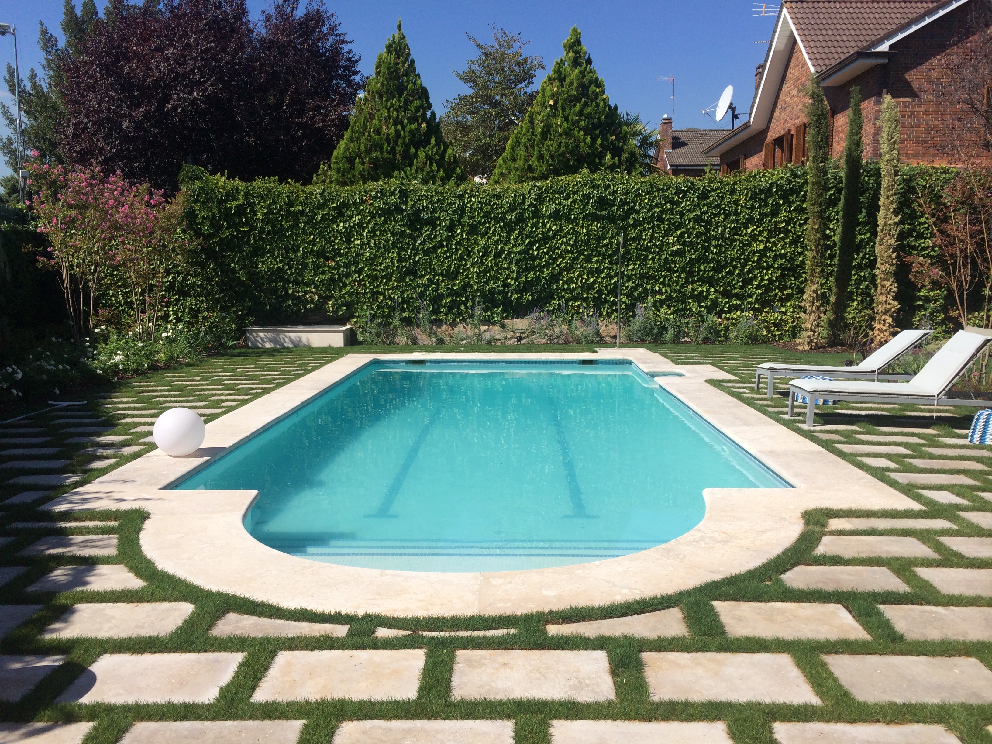 Piscina de obra