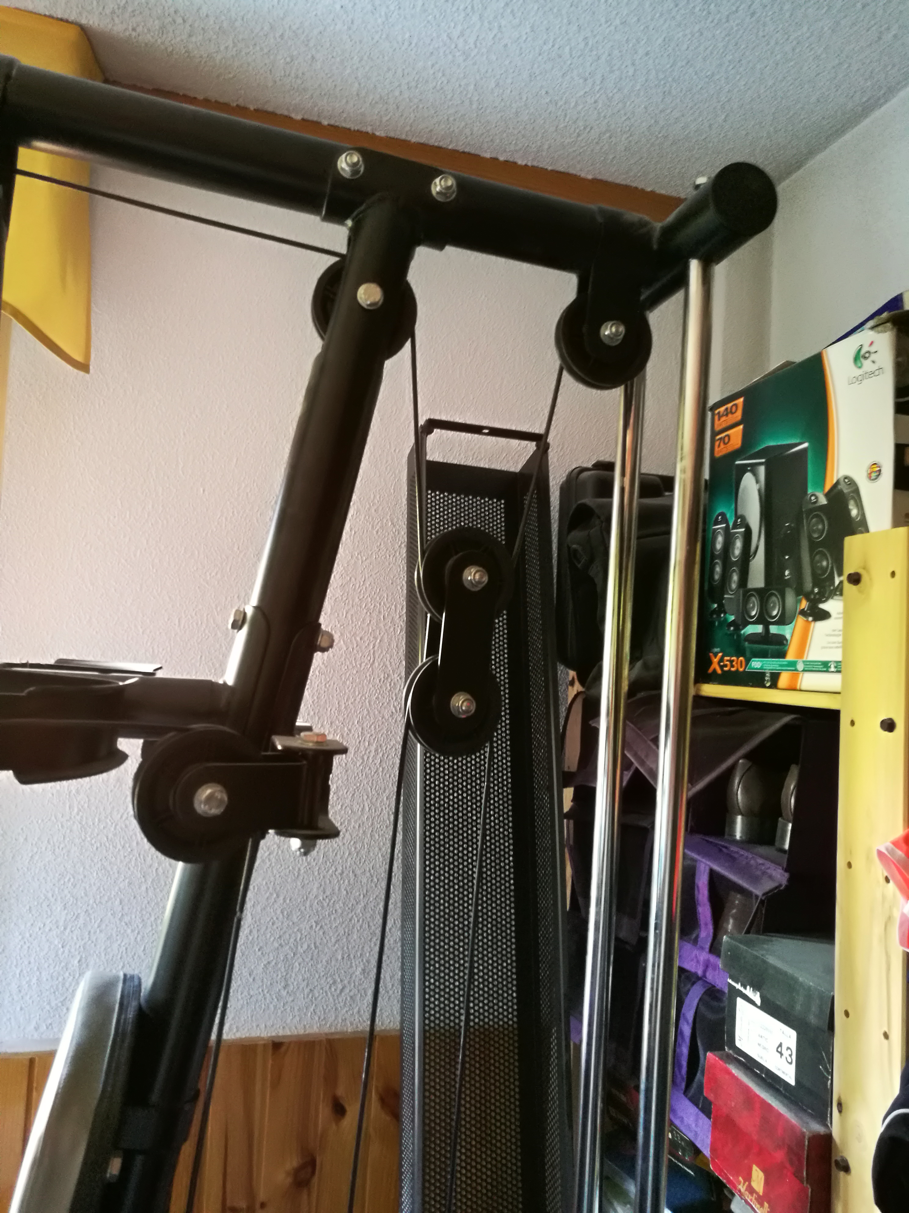 Portes de elementos de gimnasio