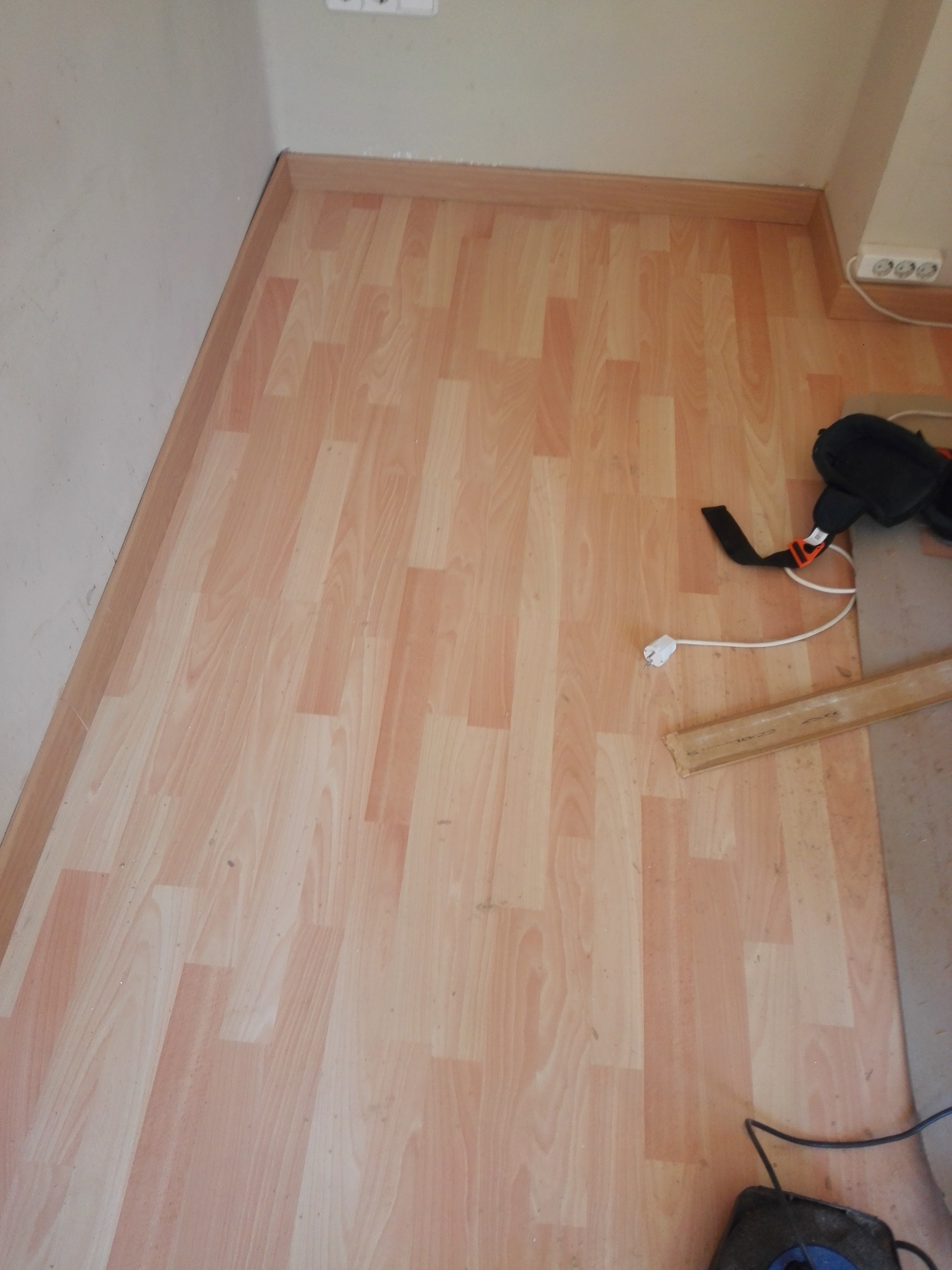 Suelo laminado haya