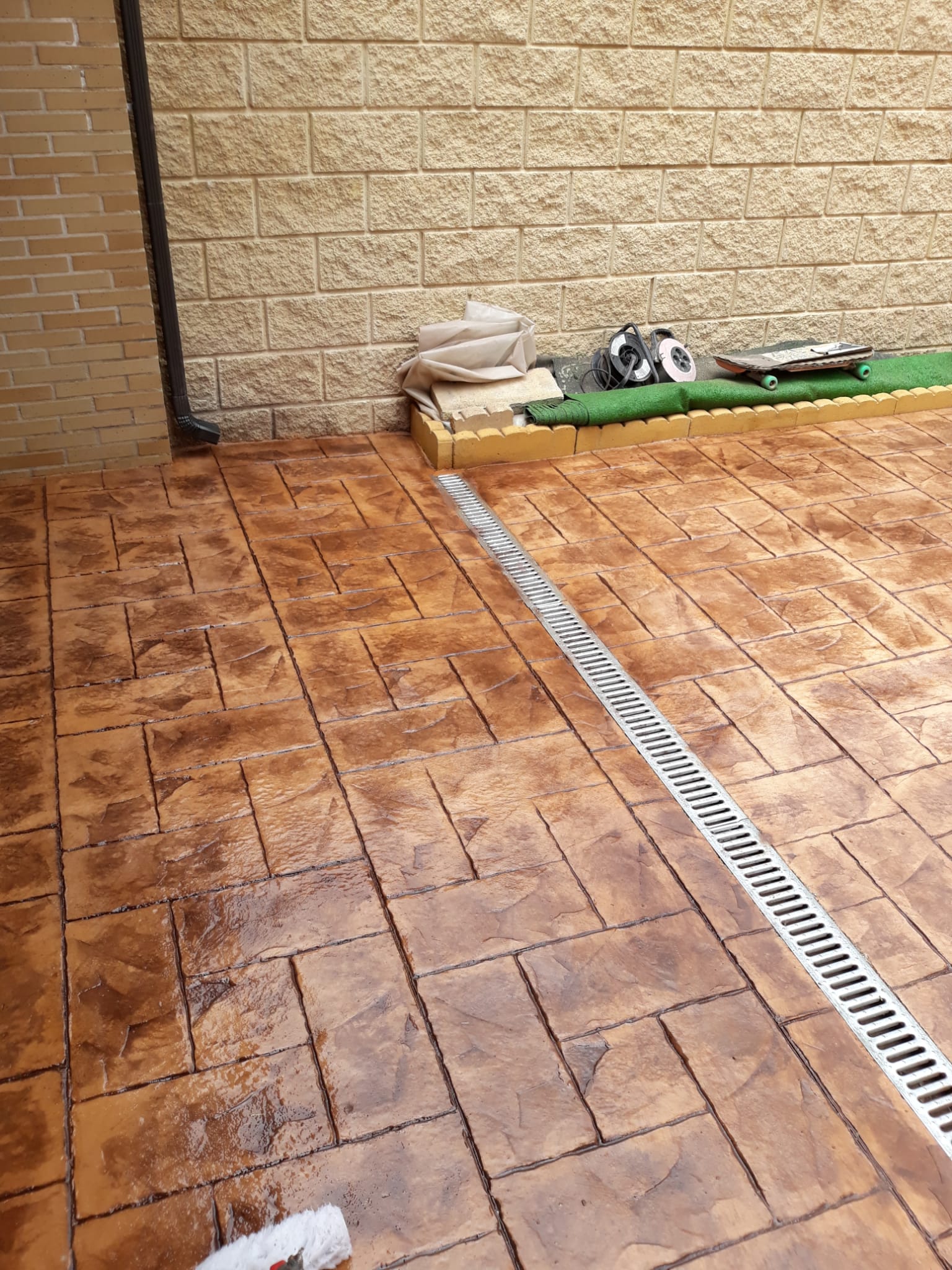 Impreso patio