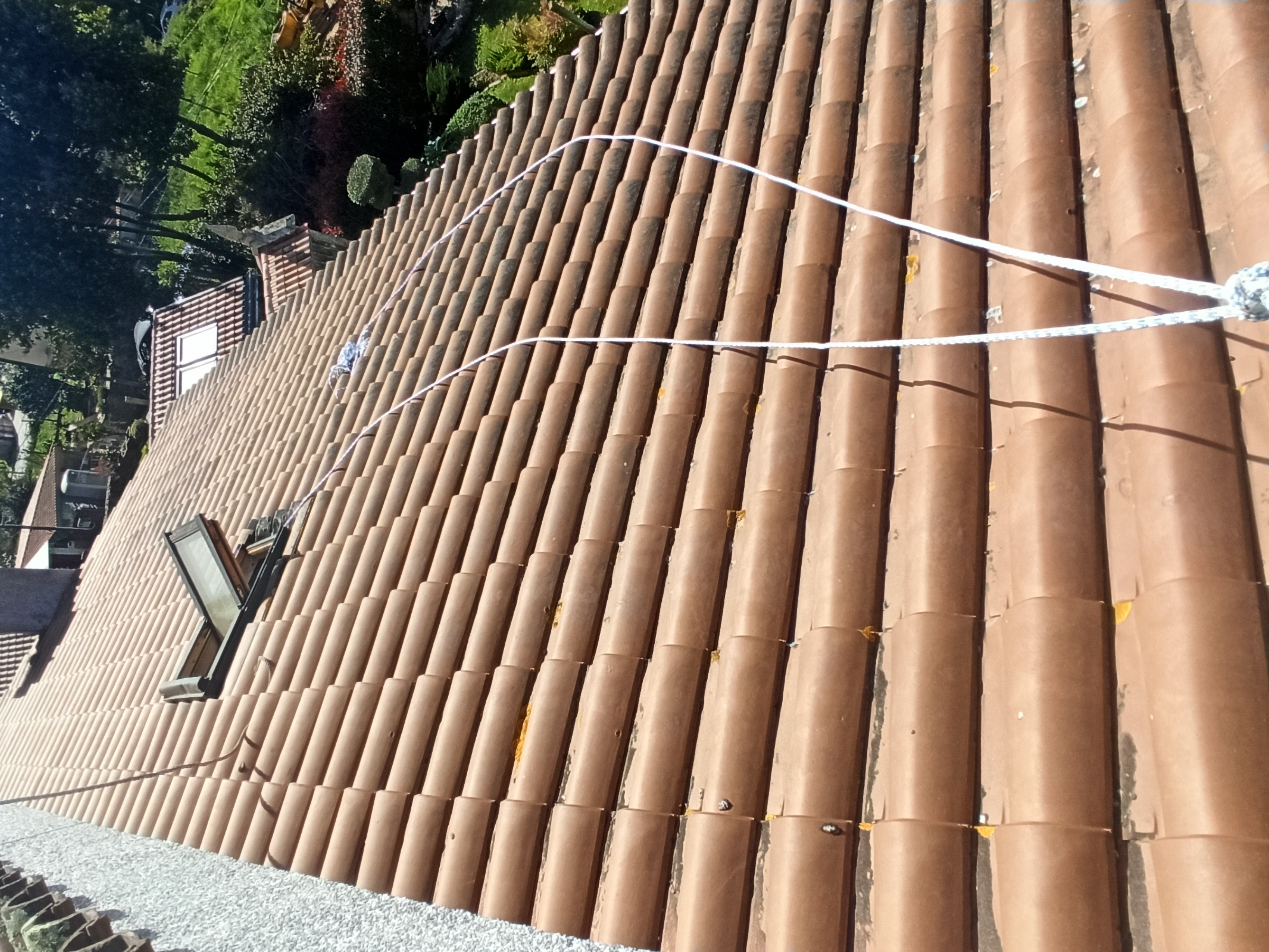 Techo antes de instalación fotovoltaica