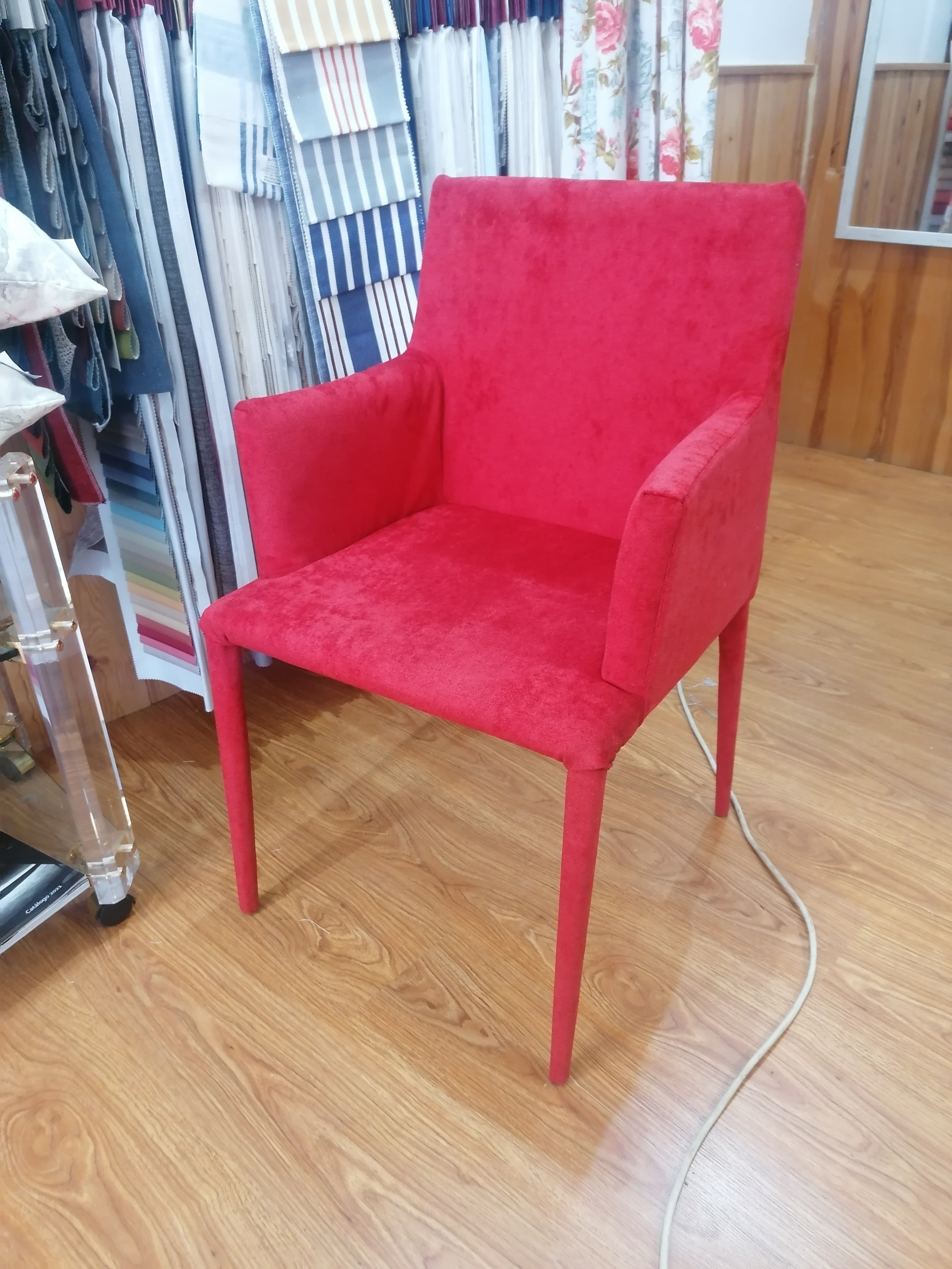 Silla retapizada