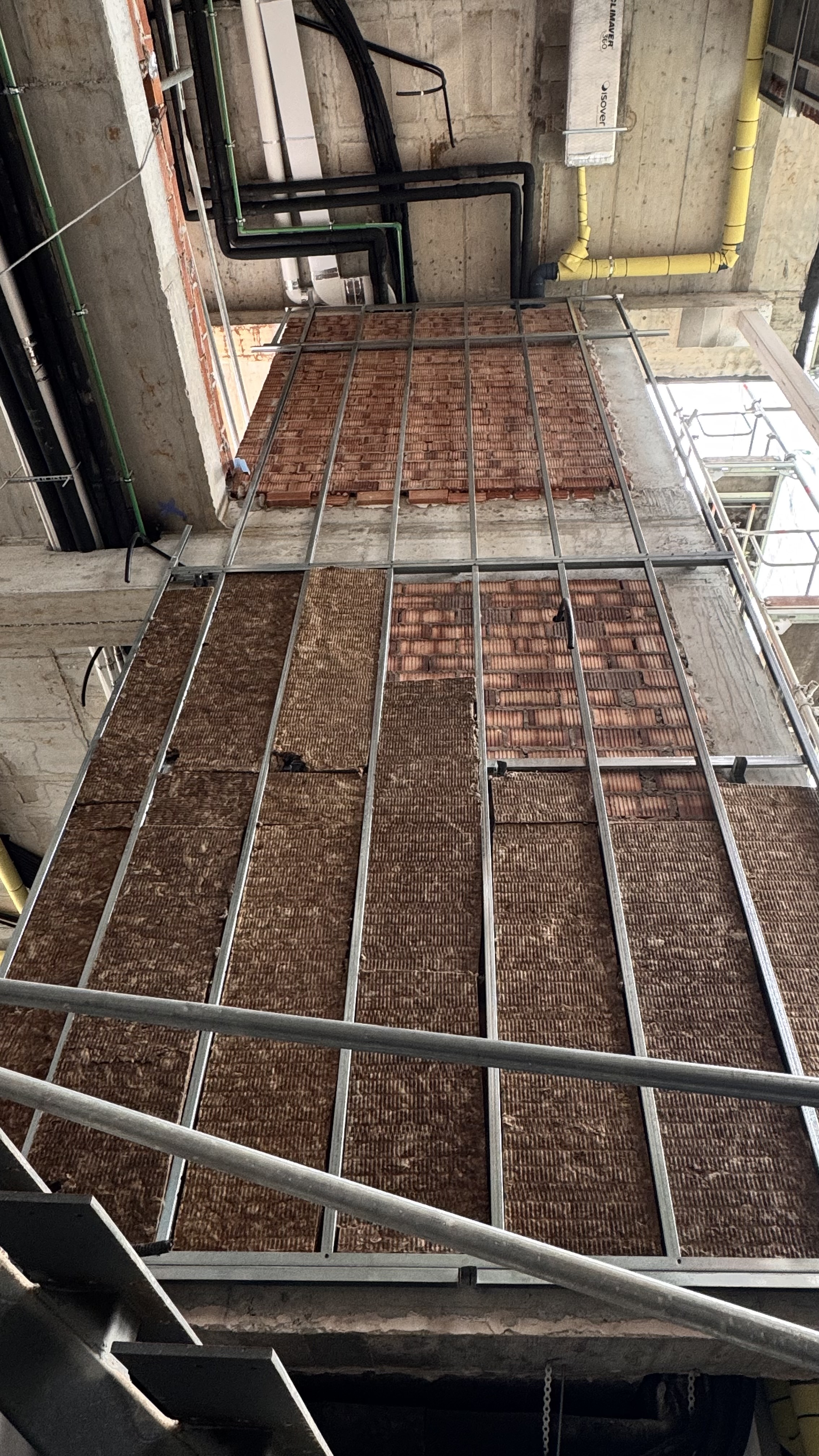 Estructura de escalera de Pladur