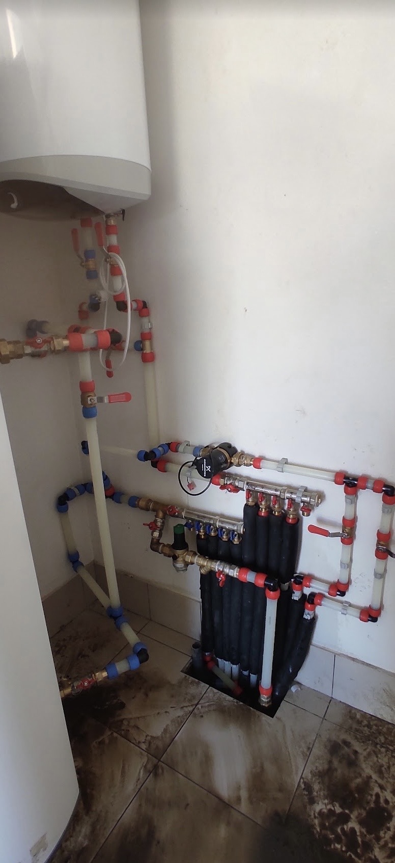 Instalación acs varias viviendas