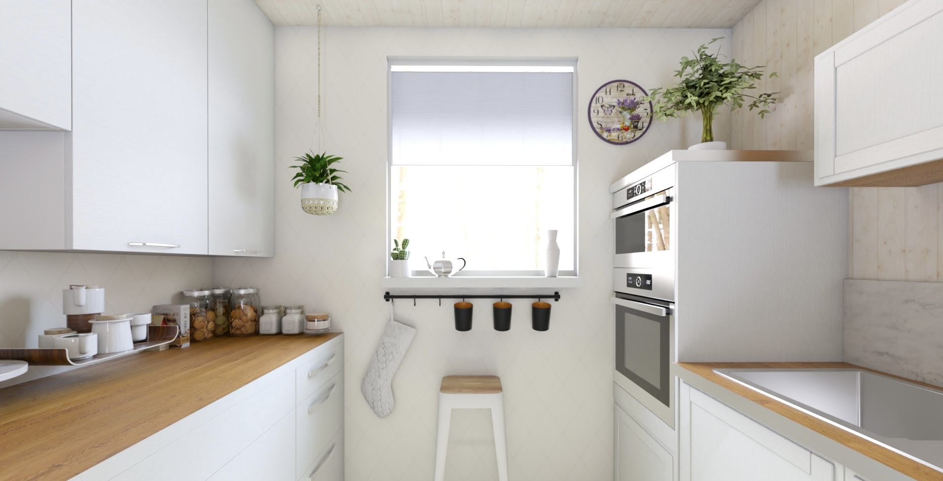 Cocina luminosa