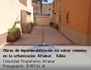 Impermeabilización y pavimetnación