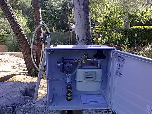 Instalacion armario de regulacion