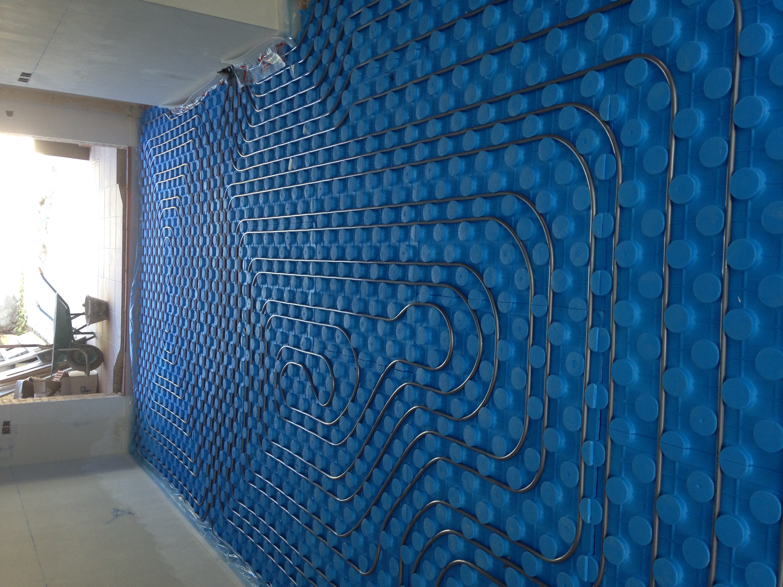 Instalacion suelo radiante
