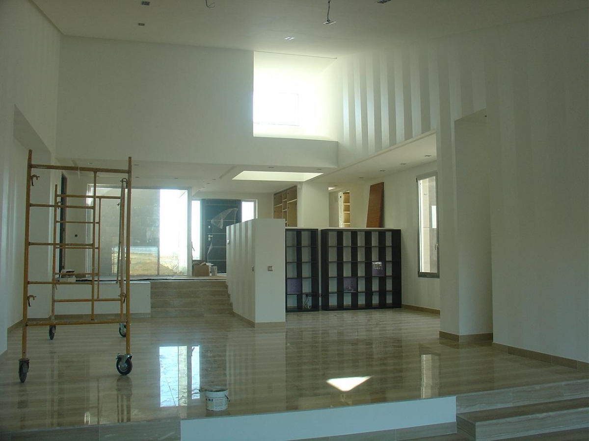 Interior de Chalet Unifamiliar.