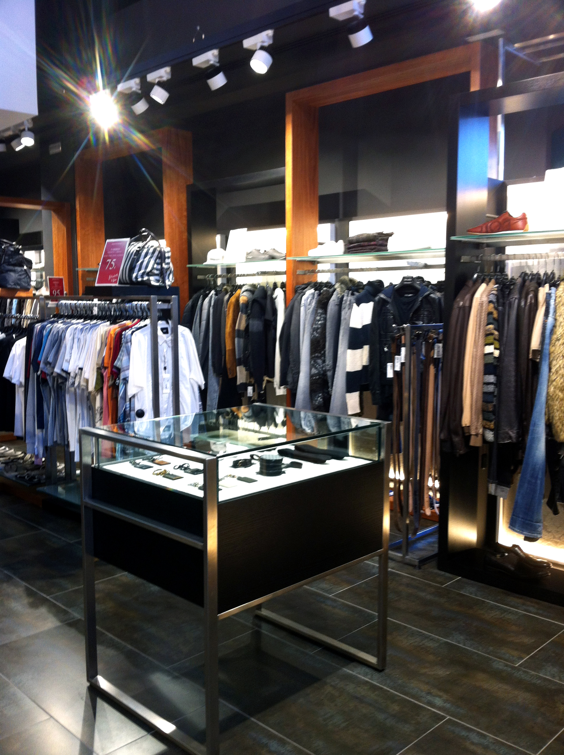 La exposición de venta funcional