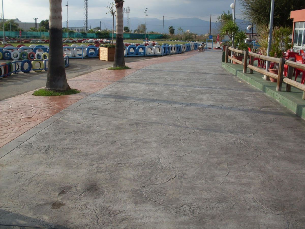 Manta con piedra irregular