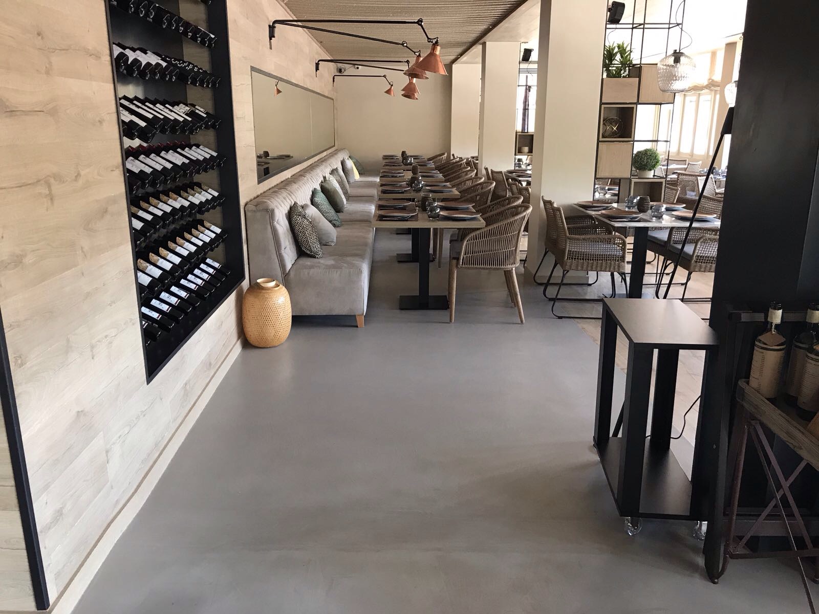 Restaurante Microcemento