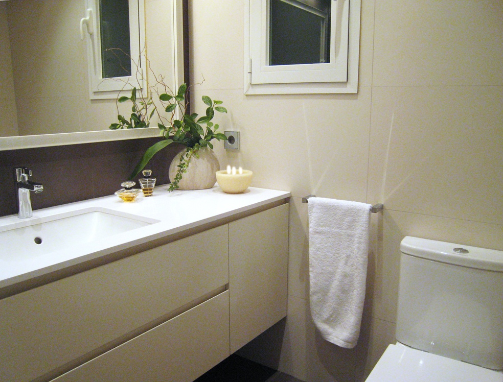 Mueble de lavabo minimalista