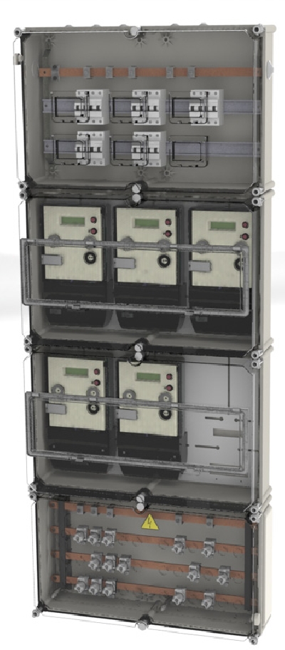 CENTRALIZACION DE CONTADORES  TRIFASICOS